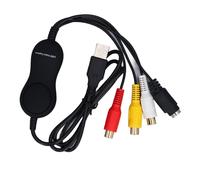 Carte de Capture vidéo UVC, USB 2.0 Video Capture Card Device, PAL NTSC Formats UVC Video Conventer pour Windows 10 8 7 et pour OS X