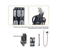Carte de Circuit Imprimé de Protection de Batterie BMS avec Câbles de Connexion - Pièce de Rechange pour Drones Aériens pour Fimi 4K et 1080P