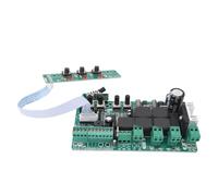 Carte de Commande de Circuit d'ouverture de Porte, Ouvre-Porte DC 24V, Carte de Commande électronique, Mise Hors Tension Automatique Sensible, Moteur de Porte Coulissante (220V)