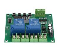 Carte de Commande de Moteur 12 V 24 V 30 A, Marche Avant et Arrière, Temporisation Réglable de 0,1 S à 9,99 Minutes, Module de Cycle pour le Contrôle des électrovannes à 2
