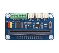 Carte de Commande de Moteur, Composants de Commande Industriels pour Micro: Bit Control 2 Voies DC Moteur 3 Voies Composants de Moteur de Direction 3 Voies 65 X 36 Mm 3 Mm Traversant