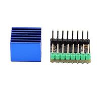 Carte de commande de moteur pas à pas TMC2225 MKS, avec dissipateur thermique, module de commande de moteur silencieux pour imprimante 3D, alliage d'aluminium 256 subdivisions