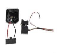 Carte de commande de moteur sans balais 18 V avec interrupteur pour Dayi pour meuleuses d'angle sans fil 2106 161 169 Plaque d'entraînement sans capteur compatible avec batterie 5S