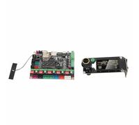 Carte de Commande D'Imprimante 3D avec écran LCD, Carte de CommandeTMC2209, Pilote de Moteur Pas à Pas pour Imprimante 3D FDM, Kit de Carte Mère à Monter Soi-même