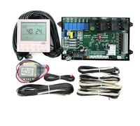 Carte De Commande For Chauffe-eau À Air, Carte De Contrôle For Pompe À Chaleur, Ensemble Complet De Carte Mère Universelle De Contrôle Électronique(B)