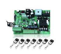 Carte de Commande for ouvre-Porte Coulissant AC, unité de Commande de Moteur d'ouvre-Porte battante C24V, Carte de Circuit imprimé de contrôleur PCB, Carte électronique(7 Remote Control)