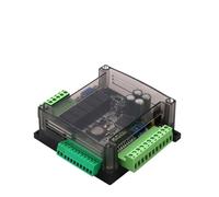 Carte de commande industrielle FX3U-14MR FX3U-14MT, 8 entrées 6 sorties 6AD 2DA et RS485 RTC, Compatible avec FX1N et FX2N, 1 pièces(FX3U-14MT-RS485-RTC)