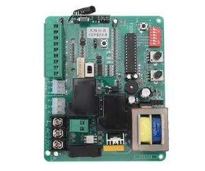 Carte de Commande pour Ouvre-porte Coulissante AC, Circuit électronique Principal de Remplacement PCB, Circuit imprimé Universel pour Ouvre-porte Coulissante AC, Carte de (220V)