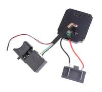 Carte de commande pour visseuse électrique Dayi 2106, carte mère avec puissance de 300 W, commande d'entraînement 18 V pour meuleuse d'angle 48 V-128 VF, pièce de rechange en plastique, noir