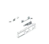 Carte de commande repère 328 Lave-linge (AS0040561 DE DIETRICH BRANDT)