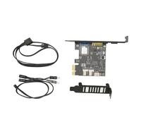 Carte de commutation à distance PC Détection de température à distance Prise en charge de la vitesse du ventilateur Interface PCIE 1X 2,4 G Carte de commutation de minuterie PC PCESWBT T01