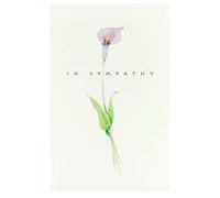 Carte de condoléances (Sorry For Your Loss - Thinking of You) Carte de condoléances en forme de fleur.