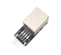 Carte de connecteur RJ45 compacte, adaptateur PCB Ethernet pour les tâches de routage de câbles, module de pont de câblage de port blindé, module de connecteur Ethernet Lan Pcb, routage de câbles de à