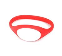 Carte de contrôle d'accès d'étiquette de jeton de bracelet,duplicateur RFID,copie de clone IC,NDavid modifiable UID,13.56MHz,1K,S50,1PC - Type Red