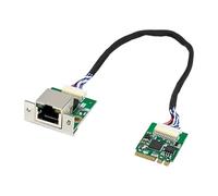 Carte de contrôle industrielle A+E 2,5 Gbit/s - Adaptateur rapide - Gestion de la chaleur - Carte réseau - Module Ethernet industriel de remplacement