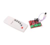 Carte de Contrôle Télécommandée pour Mini Ventilateur Rouge, Module | Kit de Mise à Niveau, Plastique et Métal, Installation Facile, Réglage de Vitesse, pour Bureau et Chevet