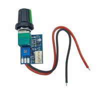 Carte de contrôleur de moteur de vitesse de ventilateur manuelle à 4 fils 12V, avec interrupteurs à boutons, Module de régulation d ' équipement électrique, ajusteur d ' ordinateur