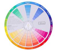 Carte de couleur standard internationale et roue de couleur dégradée, idéale pour les artistes, les designers, les loisirs créatifs et les activités assorties