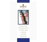 Carte de couleurs imprimée par DMC de Mouline et de fil perlé, y compris de nouvelles couleurs
