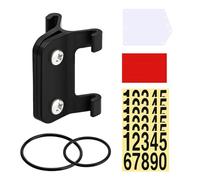 Carte de course de vélo - Plaque d'immatriculation pour vélo, accessoire de conduite polyvalent, construction stable | Avantage de visibilité sûr, utilisation vélo de ville, accessoire fonctionnel