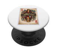 Carte de covoiturage pour Maman, épouse, mère, Reine, Parodie du Chaos PopSockets PopGrip Adhésif