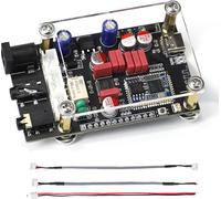 Carte de décodage USB portable Lossless BT 5.1 QCC5125 APTX LDAC Onboard Antenna Decoder with Acrylic Case Fine Quality Clear Sound Decoding Board