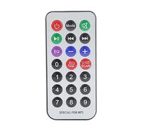 Carte de décodeur audio 50HZ/60HZ DC 12V 6A-8A 100W Bluetooth MP3 Decoder Board Module audio Radio USB SD TF FM Sans perte WMA/WAV 2,75×1,45 pouces (Argent)