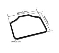 Carte De Démarrage Du Moteur Pour Tesla Modèle 3, 1 Pièce, Position Des Clés, Cadre De Garniture, Bouchon De Limitation, Décoration