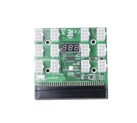 Carte de dérivation du Module d'alimentation pour HP 750W 1200W PSU, convertisseur de puissance de serveur + 12 pièces 18awg 6 broches à 6 + 2 8 broches, câble d'alimentation 20cm/50cm