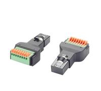 Carte de dérivation sans soudure RJ45, 8P8C à ressort rapide, câblage sertir, bornier presse, prolongateur poussée CT301