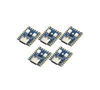Carte de Développement de Microcontrôleur RP2040-Zero pour Raspberry Pi RP2040 Processeur Cortex M0+ Double Cœur 2 Mo Flash 5 Pièces