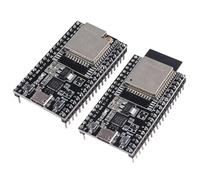 Carte de développement ESP32-DevKitC - Flash 4 Mo - Interface USB - LED/bouton - Pour prototypage ESP32-WROOM-32D/U & IoT