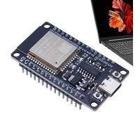 Carte de développement ESP32 - Module ESP32 avec microcontrôleur BIMODE et connectivité WiFi | Kit de carte ESP-32, processeur 2,4 GHz avec flash intégré, électronique pour Mini-CA