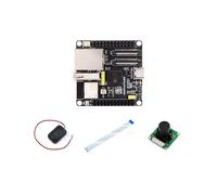 Carte de Développement ESP32-P4- + Caméra + Haut-Parleur + Kit de Câbles FFC Dual-Core RISC-V WiFi6 Bluetooth5/BLE RJ45 Port Ethernet 100M