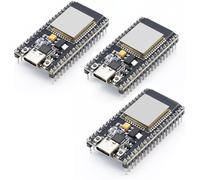 Carte de développement pour ESP AYWHP 3 pièces Module ESP-WM-32 avec Puce CP2012 Support WiFi+Bluetooth Dual Core Interface STA/AP/STA+AP Type-C 38 PIN Version soudée Compatible avec Arduino