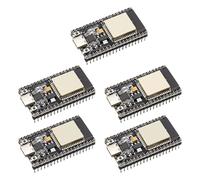 Carte de développement pour ESP AYWHP 5 pièces Module ESP-WM-32 avec Puce CP2012 Support WiFi+Bluetooth Dual Core Interface STA/AP/STA+AP Type-C 38 PIN Version soudée Compatible avec Arduino
