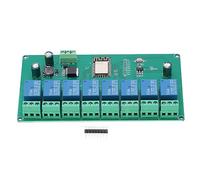 Carte de Développement WIFI de Module de Relais à 8 Canaux ESP8266, Module WIFI -12F intégré, 100 000 Fois fermé en Continu pour le Contrôle sans Fil de la Maison Intelligente