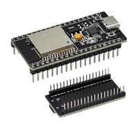 Carte de développement WiFi ESP32 - Microcontrôleur Core | WiFi 2,4 GHz, consommation d'énergie ultra faible, intégrée pour NodeMcu, prend en charge le micropython, idéal pour les projets IoT