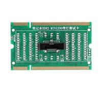 Carte de diagnostic et de test SO - DIMM pour ordinateur portable DDR2, DDR3, DDR4 ; carte de post-test avec indicateurs LED ; conception à insertion réversible et sécurisée pour (DDR2)
