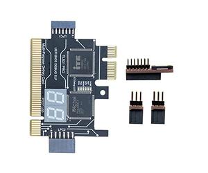 Carte de Diagnostic TL611 Pro, Cartes de débogage de testeur de Carte mère PCI Mini PCI-E LPC, pour Ordinateur de Bureau, Carte mère, PCU, mémoire, Carte Graphique et Disque Dur