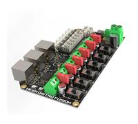 Carte de distribution 6 canaux USB2517 pour transmission à haute efficacité avec design modulaire pour imprimante multi-têtes en aluminium répartiteur de signaux