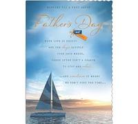 Carte de fête des pères « Wishing You a Very Happy Father's Day with Love » - 25,4 x 17,8 cm Avant Garde Studios