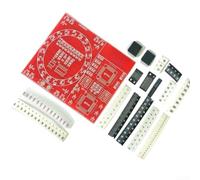 Carte de formation à souder PCB 0402 0603 QFP44 | Construisez un circuit de roue porte-bonheur, maîtrisez les compétences de soudure, apprentissage interactif