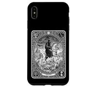 Carte de Fortune Mystique Gothique Mayor Arcana Tee Death Tarot Tee Coque pour iPhone XS Max