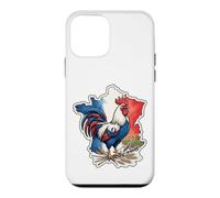 Carte de France Coq Drapeau Français Patrimoine Patrimoine Coque pour iPhone 12 Mini