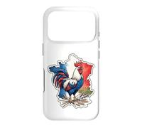 Carte de France Coq Drapeau Français Patrimoine Patrimoine Coque pour iPhone 17 Pro