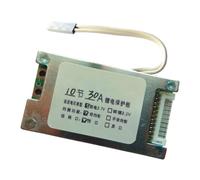 Carte de gestion 10S pour batteries de vélo électrique 36 V | Limites de courant continu et de de 20 A, fonction d ' équilibrage des cellules, couvercle du dissipateur