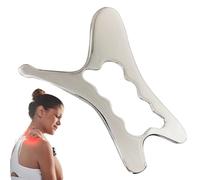 Carte de grattage en acier inoxydable - de massage corporel, musculaire faciale | 304 GUA SHA RECUPER BOARD, Thérapie Dispositif de soulagement de la pression, grattoir lymphatique pour l