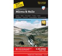 Carte de haute montagne - Mårma & Nallo (Suède) | Calazo