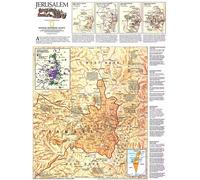 Carte de Jérusalem de 1996